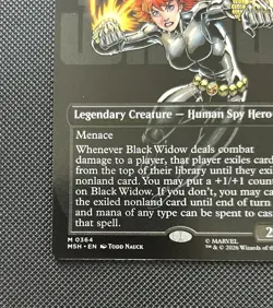 Wizards of the Coast Black Widow, Super Spy Marvel #0364 Mythic EN 2026 - Image 4