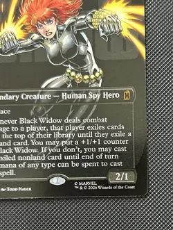 Wizards of the Coast Black Widow, Super Spy Marvel #0364 Mythic EN 2026 - Image 5
