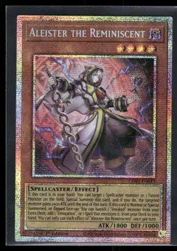 CORI-EN015 Aleister the Reminiscent Starlight Rare YuGiOh 1st Ed - Image 1