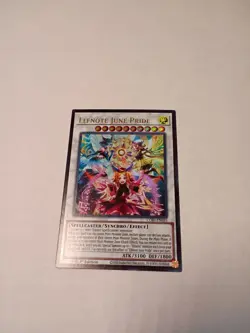 Yugioh! 1x Elfnote June Pride CORI-EN035 Ultra Rare 1st Ed NM - Image 1