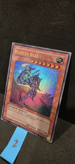 Konami Yu-Gi-Oh! Buster Blader Ultra Rare Holo Limited YAP1-EN006 EN - Image 2