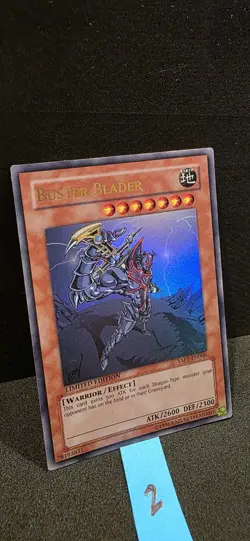 Konami Yu-Gi-Oh! Buster Blader Ultra Rare Holo Limited YAP1-EN006 EN - Image 3