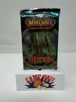 World of Warcraft The Hunt for Illidan Sealed New. 2008 Upper Deck/Blizzard - Image 1
