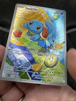 Pokemon Squirtle First Partner Card. Promo 039. 30th Anniversary Stamp - Image 2