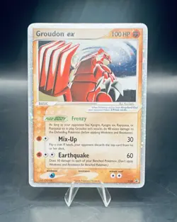 Groudon ex #038 EX Collector's Tin Exclusive Nintendo Promo Holo Rare 2005 MP - Image 1