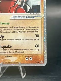 Groudon ex #038 EX Collector's Tin Exclusive Nintendo Promo Holo Rare 2005 MP - Image 4