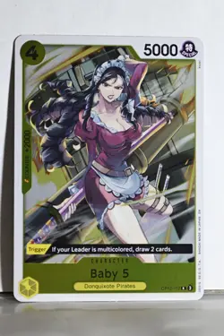 One Piece Legacy of the Master Baby 5 (112) Card #OP12-112 R Foil - Image 1