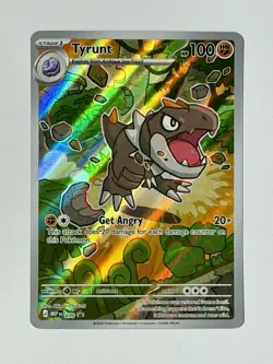 Pokemon TCG: Tyrunt MEP070 Black Star Promo Mega Evolutions Perfect Order IR ETB - Image 1