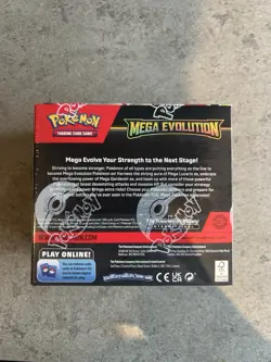 Pokemon TCG Mega Evolution Booster Box stamped promo factory sealed - Image 3