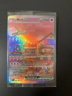 Pokemon Mew EX SVP 053 Scarlet Violet 151 UPC Black Star Promo - Sealed - Image 1