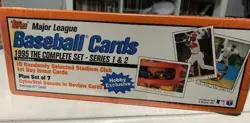 1995 Topps Series 1&2 Baseball Sealed Factory Set Hobby Exclusive 17 Bonus Cards - Image 1