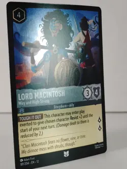 Lord Macintosh - Wiry - foil - Wilds Unknown #181 - LORCANA - NM - U Pick - Image 1