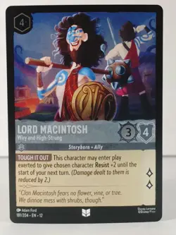 Lord Macintosh - Wiry - foil - Wilds Unknown #181 - LORCANA - NM - U Pick - Image 3