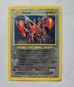 The Pokemon Company Pokemon TCG Scizor 10/75 Neo Discovery Holo Rare 80 HP ENG - Image 1