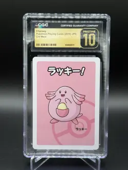 CGC Pristine 10 Chansey Pokemon Playing Cards Old Maid (Japanese) 2019 - Image 1