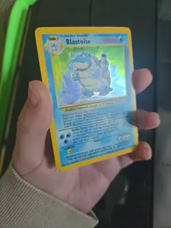 Blastoise 2/102 Base Set Holo Rare Pokemon Card 1999 WOTC TCG Vintage Pokemon - Image 5