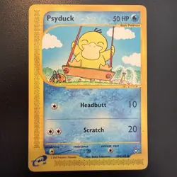 Pokemon Psyduck Aquapolis 104/147 Common Card 2002 - Image 1