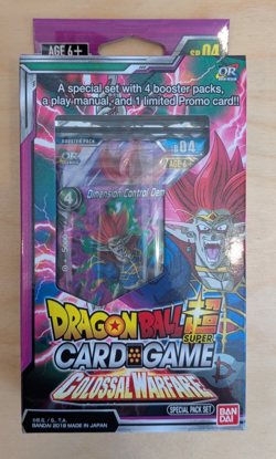 Dragon Ball Super Card Game TCG: Colossal Warfare Special Pack Set SP 04 - Image 1