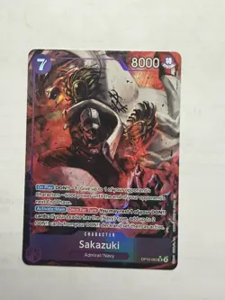 Bandai Sakazuki OP16-065 Special Alternate Art Foil Character Card 8000 English - Image 1