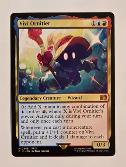 Vivi Ornitier M0248 Regular Final Fantasy Magic the Gathering NM Never Played - Image 1
