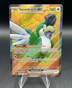 Pokemon TCG SV: Full Art Ultra Rare 4-Card Lot - Orthworm Mamoswine Meloetta + - Image 2