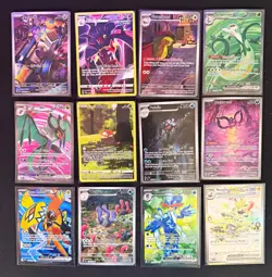 Pokemon TCG Assorted 12 Card Lot Serperior ex Noivern ex Foil Full Art etc - Image 1