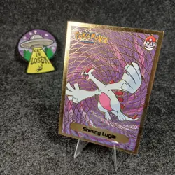 Shining Lugia Gold Holo Card Pokemon Shiny Johto South America Peru - Image 1