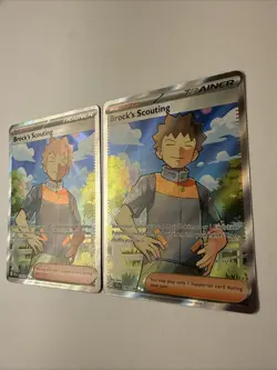Brock’s Scouting 179/159 Ultra Rare 2025 Pokemon Journey Together Full Art Card - Image 4