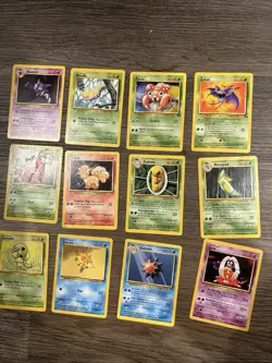 Pokemon TCG Base Set 18-Card Lot 1999 Holo Chansey and Ninetails - Image 2