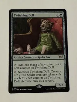 MtG Twitching Doll - Duskmourn: House Of Horror LP - Image 1