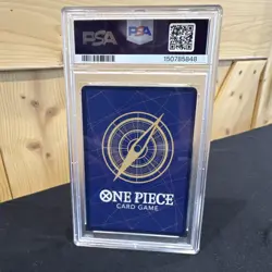 Bandai One Piece Card Game 2023 OP03 EN Sogeking OP03-122 Holo Alt Art PSA 9 - Image 2