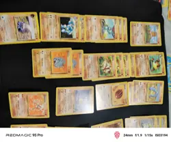 Vintage Pokemon Fighting Lot 30 Cards Commons - Image 2
