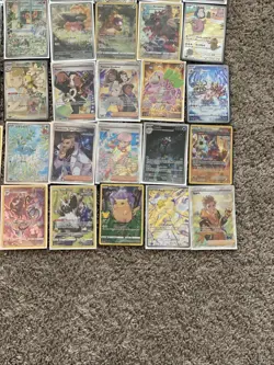 Lot of Full Art Pokemon Cards NM/M good condition all real || english || korean - Image 1