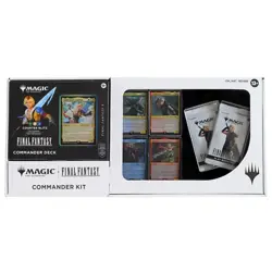 Magic The Gathering Final Fantasy Commander Kit Costco Counter Blitz New - Image 1