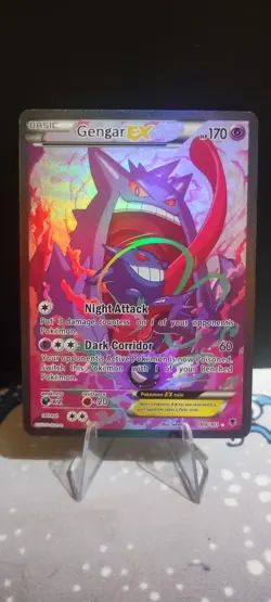Gengar EX Custom Card Fan Art DIY Full Art SIR - Image 1
