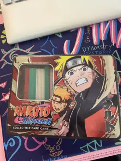 Bandai Naruto Collectible Card Game Unstoppable Force Mixed Lot in Tins - Image 2