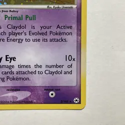 Claydol Pokemon TCG Card EX Hidden Legends Holo Foil 2/101 2004 Vintage - Image 5