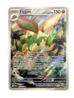 Flygon 101/094 Phantasmal Flames Illustration Rare Holo Pokemon TCG Card NM - Image 1