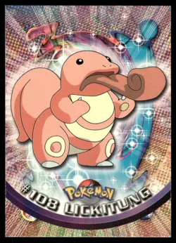 Pokemon Cards Lickitung #108 Topps Trading Cards Series 2 NM *3 - Image 1