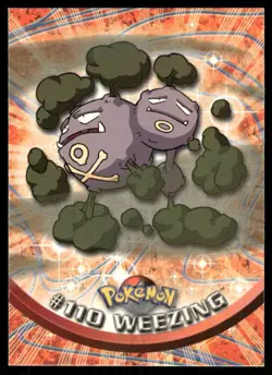 Pokemon Cards Wheezing #110 Topps Trading Cards Series 2 LP *3 - Image 1