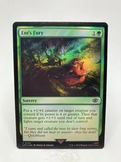 Ent's Fury NM/M* FOIL March Of The Machines ENGLISH 0164 mtg -UnltdCards - Image 1