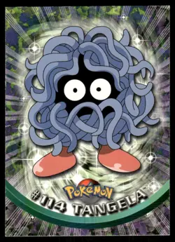 Pokemon Cards Tangela #114 Topps Trading Cards Series 2 LP *1 - Image 1