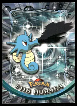 Pokemon Cards Horsea #116 Topps Trading Cards Series 2 LP *2 - Image 1