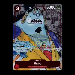 Jinbe - (Alternate Art) ST01-005 One Piece Promotion Cards - Image 1