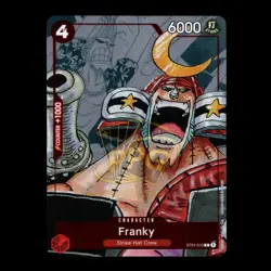 Franky - Alternate Art ST01-010 One Piece Promotion Cards - Image 1