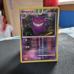 Gengar Pokemon TCG Arceus Reverse Holo Rare Card #17/99 - Image 1