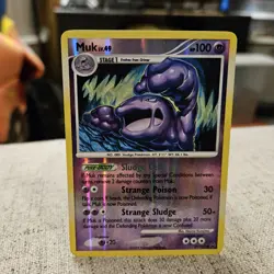 Muk Pokemon TCG Platinum Reverse Holo Uncommon Card #57/127 - Image 1