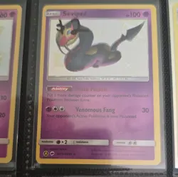 Pokemon TCG Card Lot Shuppet Seviper Toxtricity Dubwool V Milotic Foil - Image 3