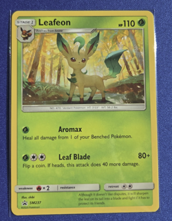 Leafeon SM237 NM - Pokemon Promo Card - Sun Moon Eeveelution Regular - Image 1