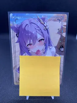 KEQING SW-15 Liquid Fantasy Card Anime Waifu From Genshin Impact - Image 1